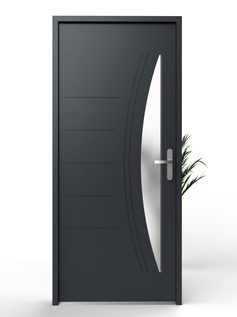 Porte d’entrée Monobloc Gamme Design – CURVE P32-D