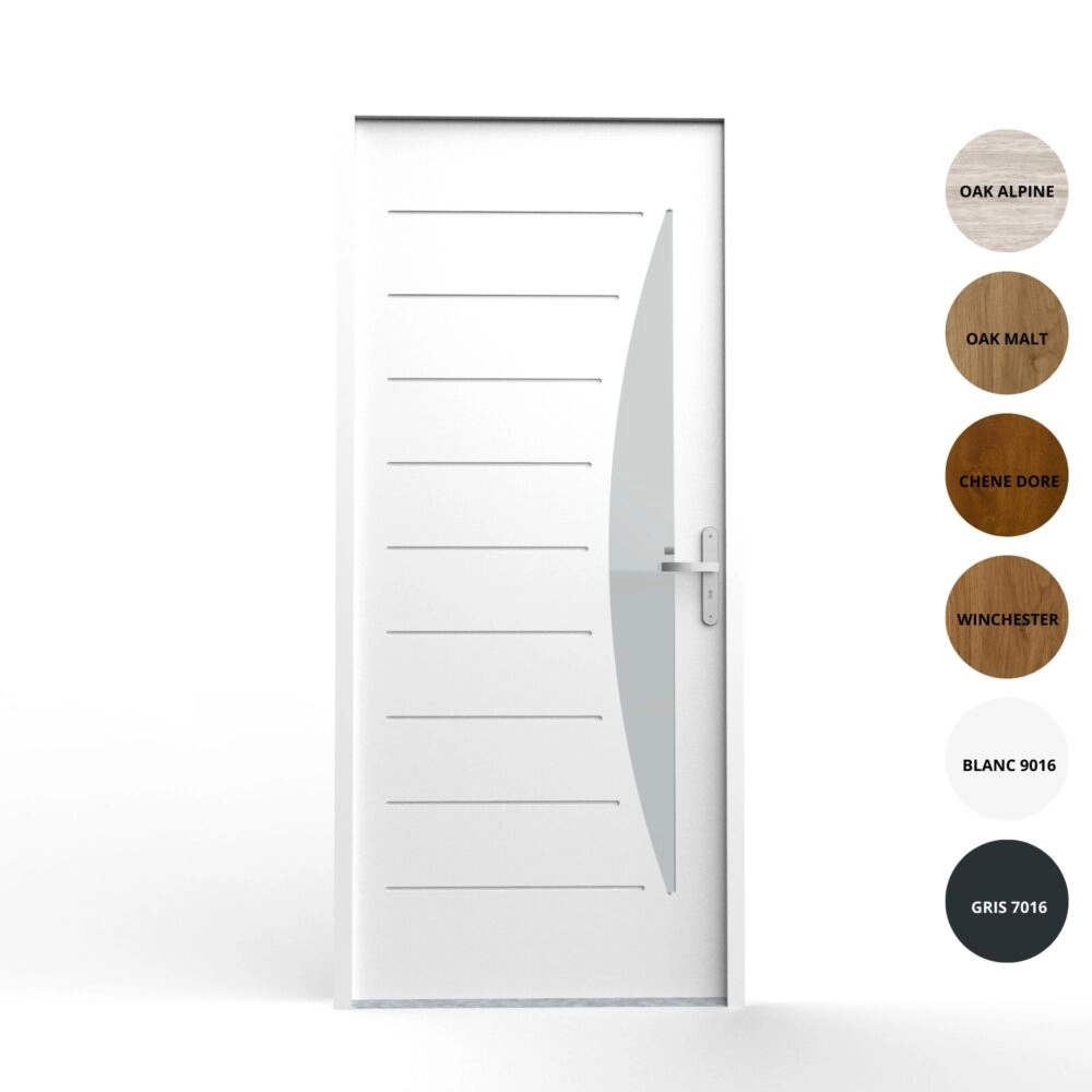 Porte d&rsquo;entrée acier monobloc – MUNDO