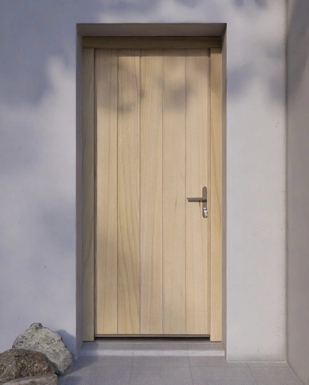 Porte Entrée Bois RENONCULE