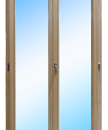 PORTE-FENETRE BOIS – Ouverture à la française