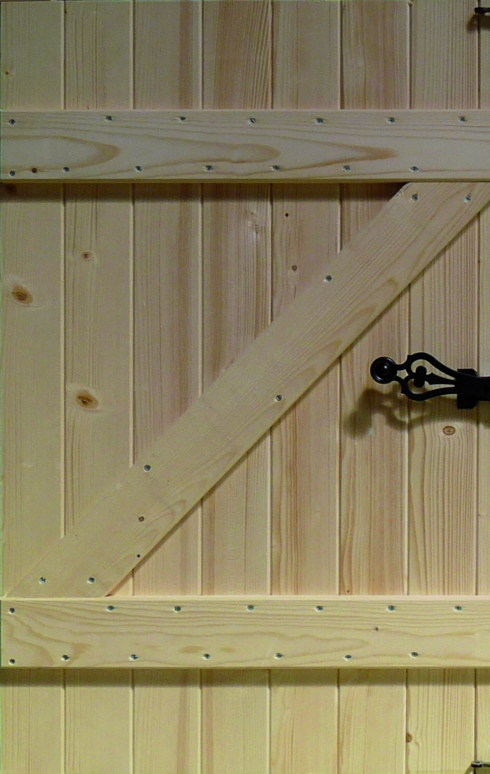 Fermeture Volets Battants à barres et écharpe style Z